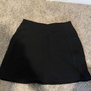 Elegant Black Women's Skort